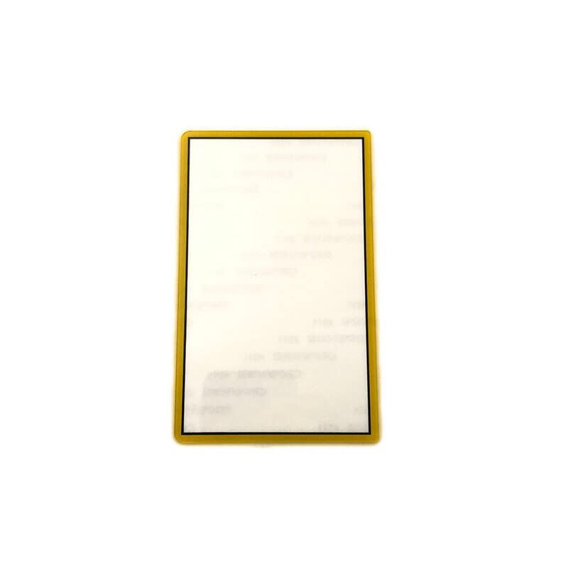 Yellow Mirror Glass Faceplate Cover for Nintendo 3DS XL I68193