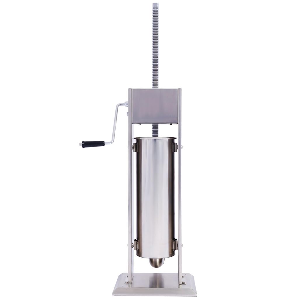 7L Stainless Steel Vertical Sausage Stuffer T2088