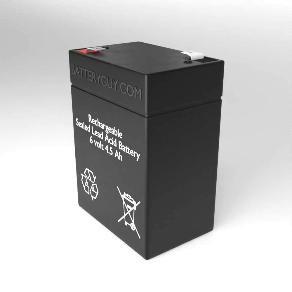 6V 4.5Ah SLA Rechargeable Batteries Qty of 2 U5395