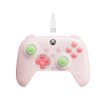 Wired Controller with RGB Lighting, Hall Effect Joysticks and Triggers, Translucent Pink W918758
