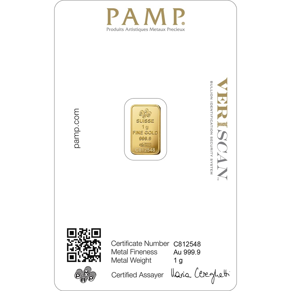 1 gram Gold Minted Bar S462701