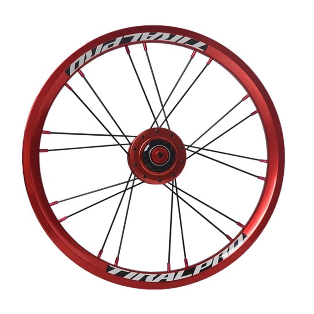 14 16 Inch BMX Folding Bikes Wheelset Disc Brake Single Speed T82606