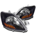 Black Headlights Lamps F404