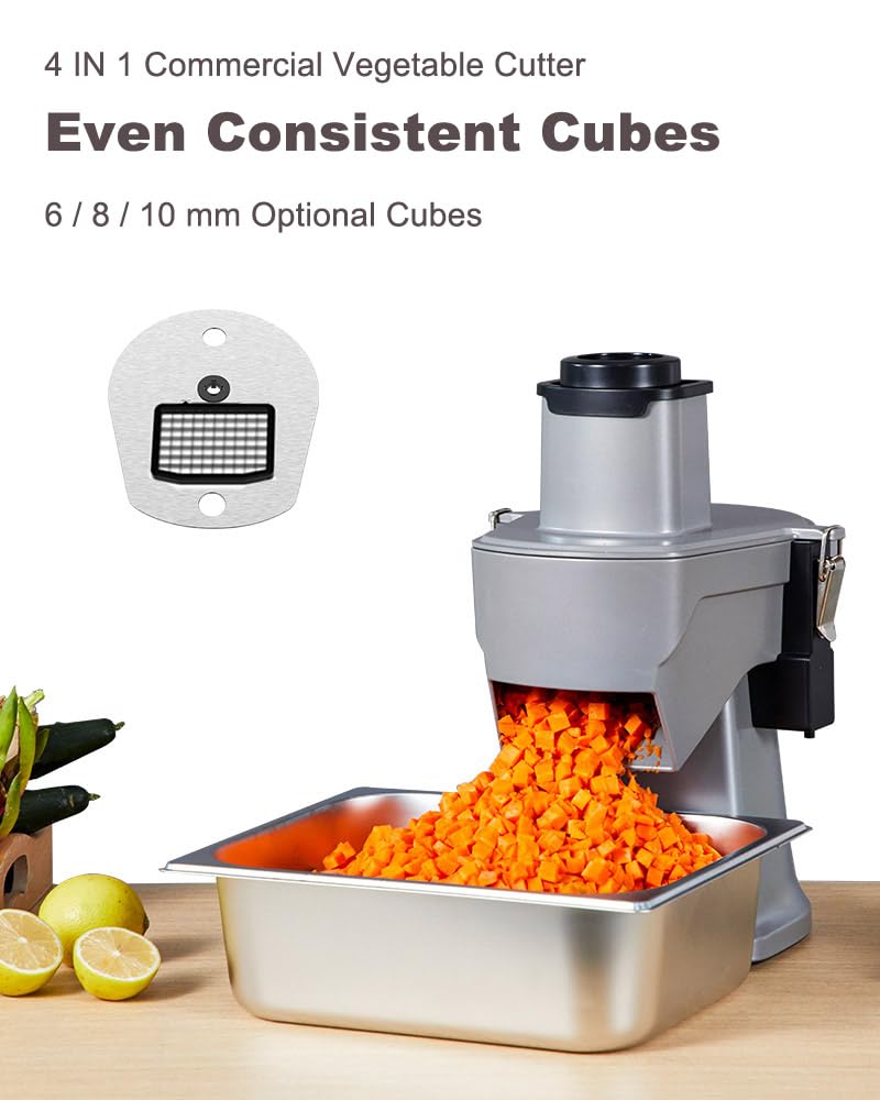 4 in 1 200W Electric Vegetable Chopper Slicer Dicer Shredder D4387