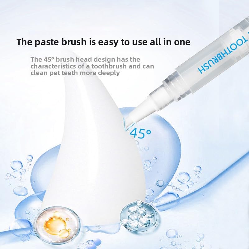 Pet Teeth Cleaning Pen 2-Pack with Soft Brush Head Y104