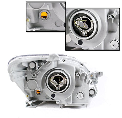 Black Headlights Lamps F404
