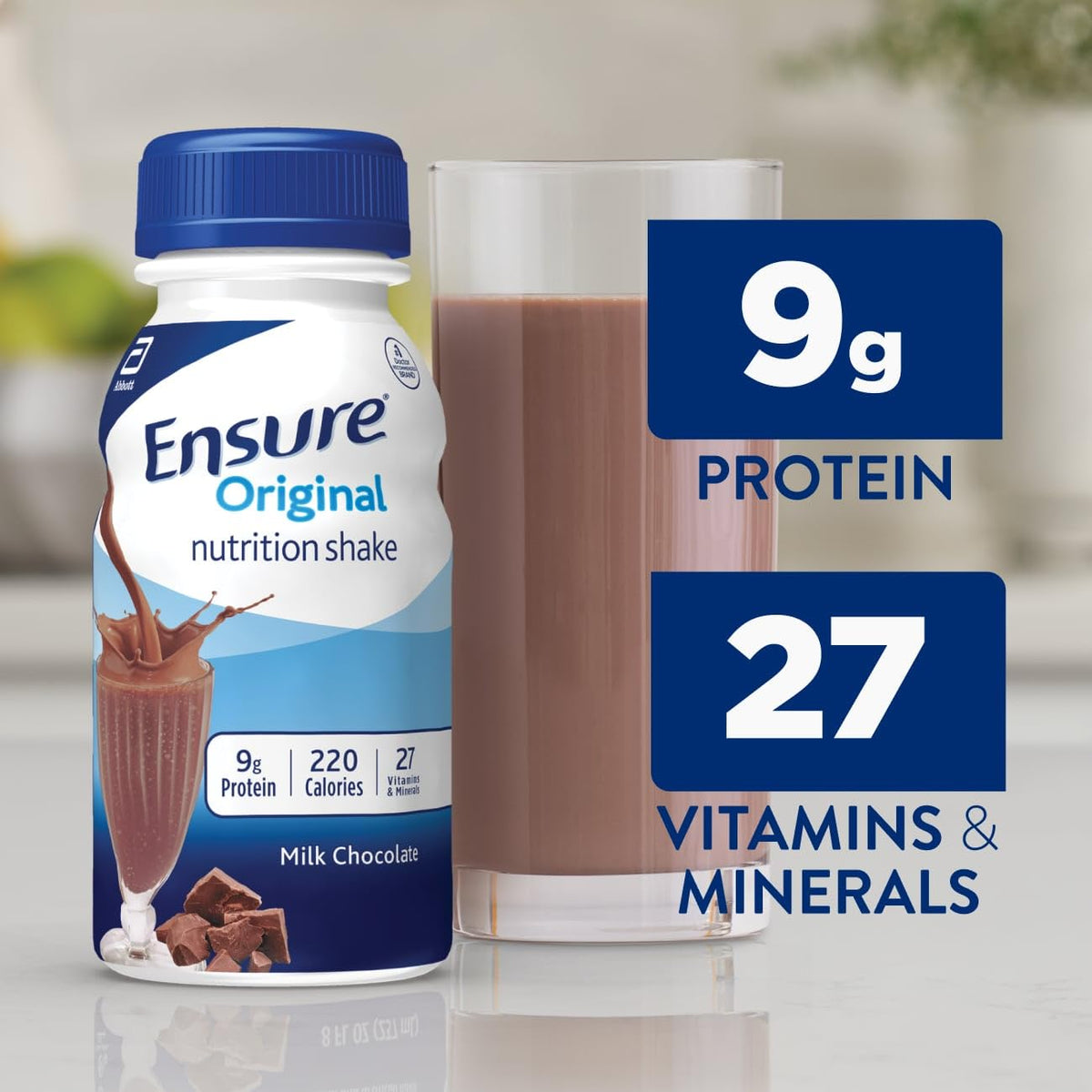 Milk Chocolate Nutrition Shake 8 fl oz 16 Pack Q272