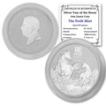 1 oz Australian Silver Lunar Year of the Horse Coin V1538
