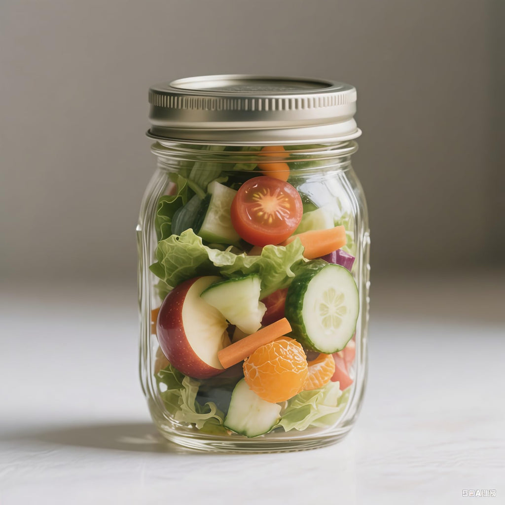 12 Pcs 16oz Regular Mouth Glass Mason Jars with Lids and Rings W12256
