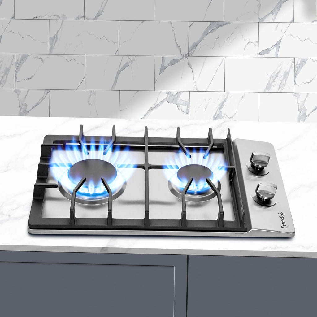 12 Inch 2 Burners Stainless Steel Gas Cooktop G696492
