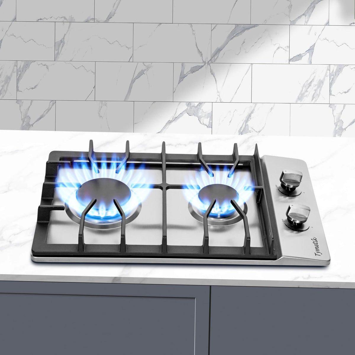 12 Inch 2 Burners Stainless Steel Gas Cooktop G696492