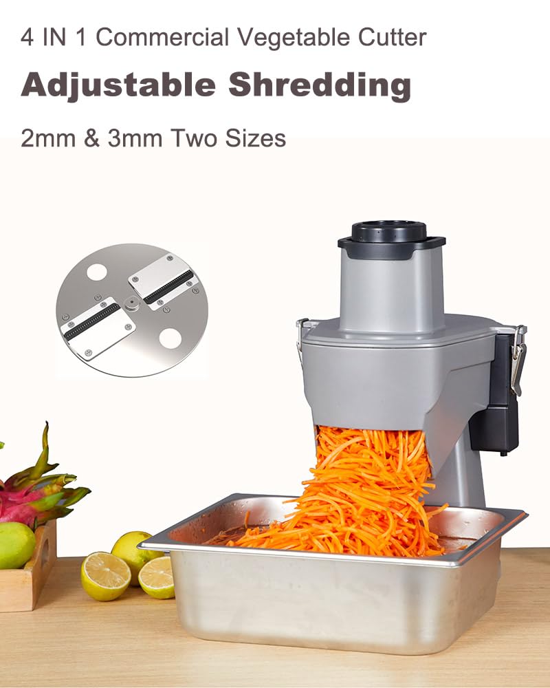 4 in 1 200W Electric Vegetable Chopper Slicer Dicer Shredder D4387