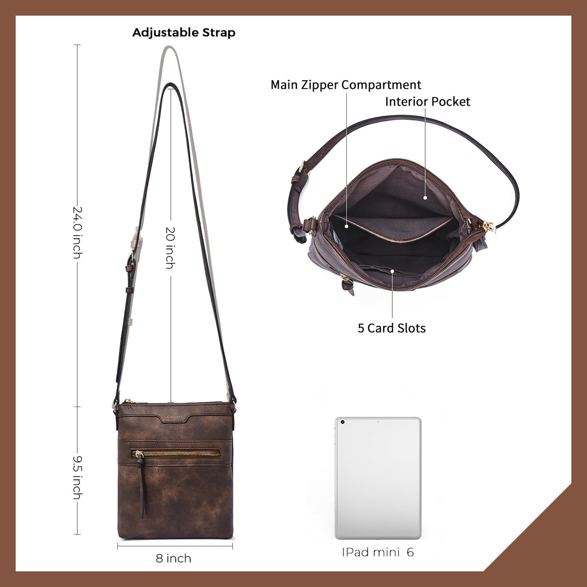 Crossbody Bags Vegan Leather T46392