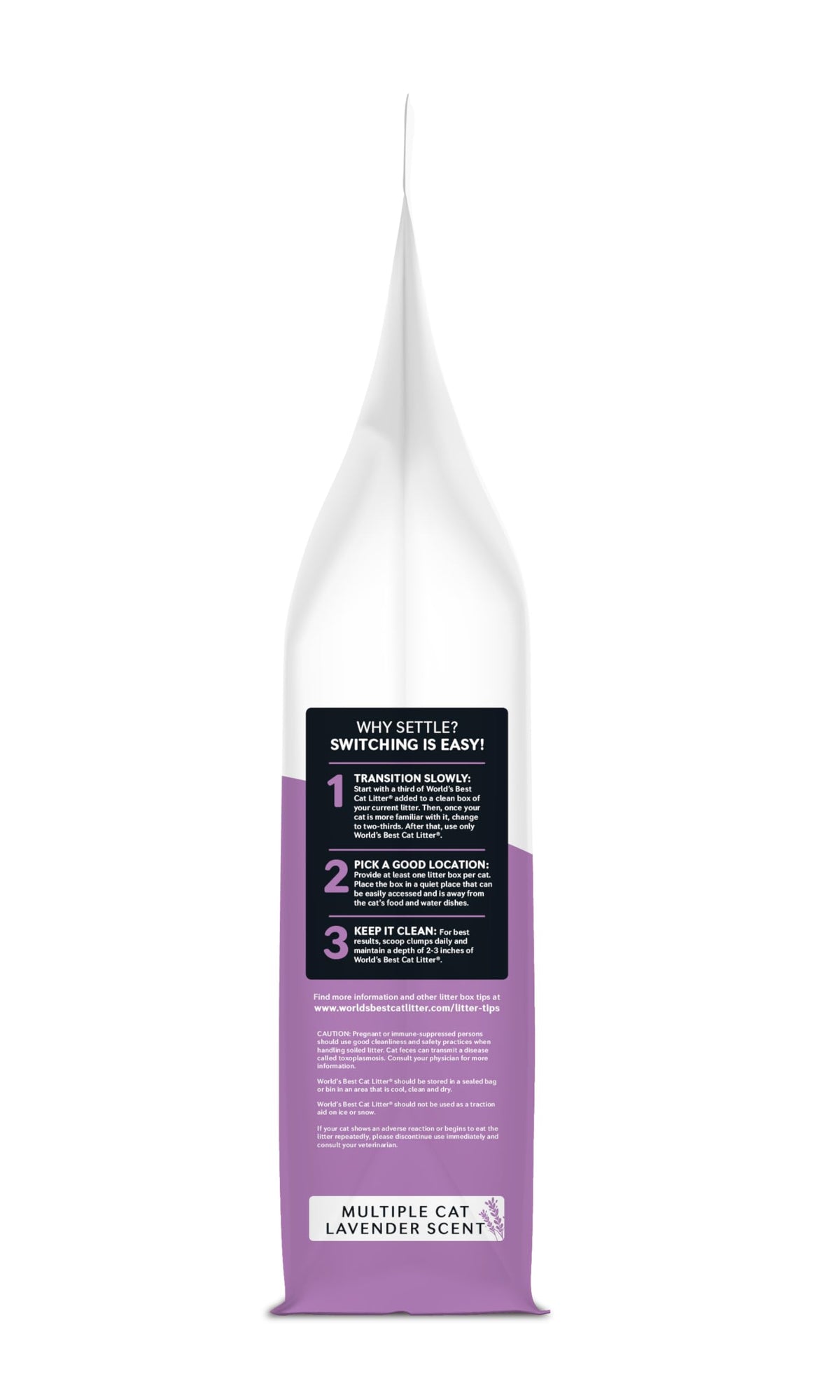 Lavender Cat Litter 15 lb Bag H60151