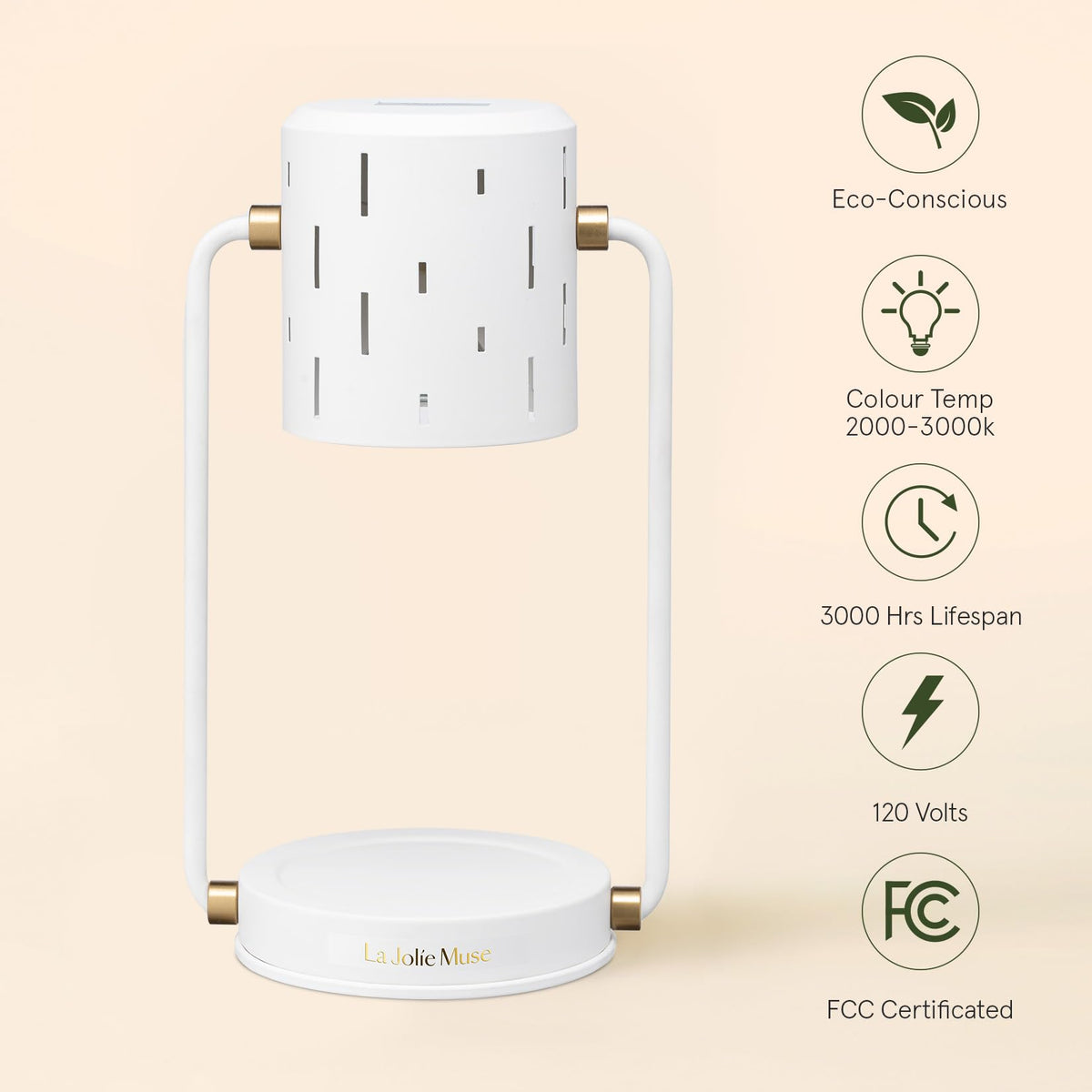 Candle Warmer Lamp with Timer, Dimmable J61030