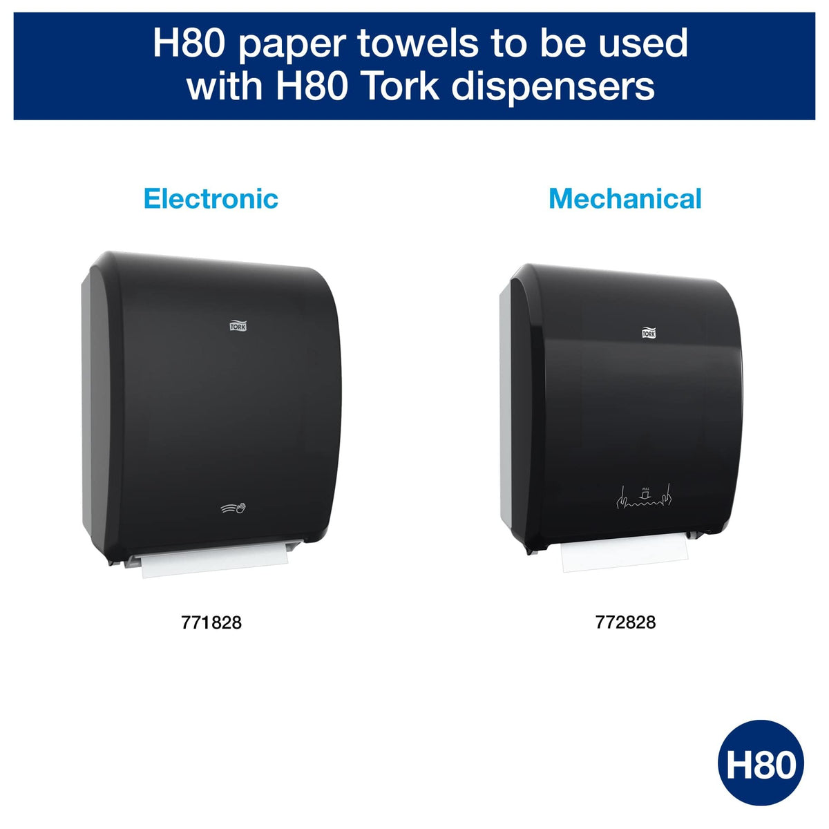 White Roll Hand Towel 6 Rolls V927930