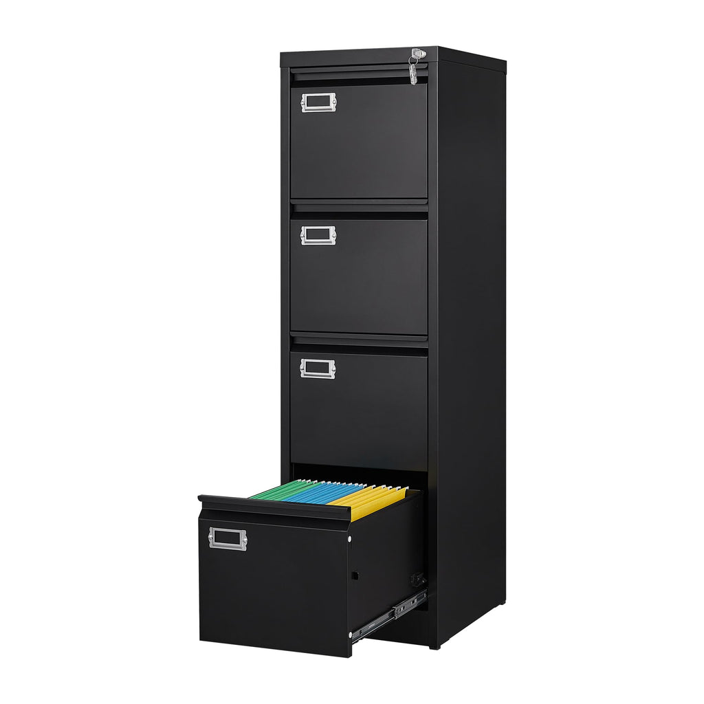 4 Drawer Metal File Cabinet with Lock Q518