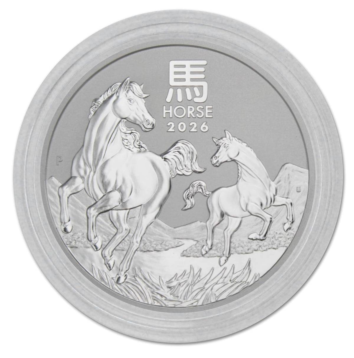 1 oz Australian Silver Lunar Year of the Horse Coin V1538
