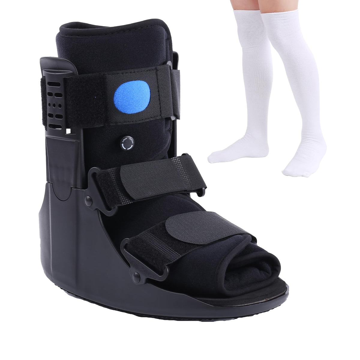 Inflatable Walker Fracture Boot with Replacement Sock Liner (Medium) F866404