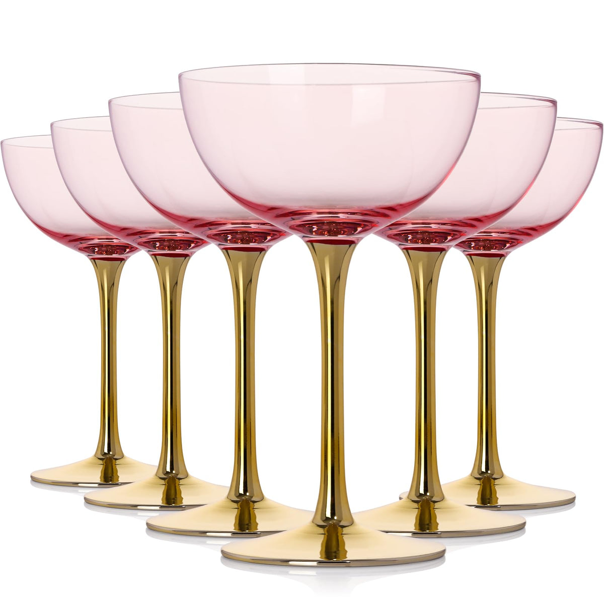 Pink Martini Glasses Set of 6 X20973