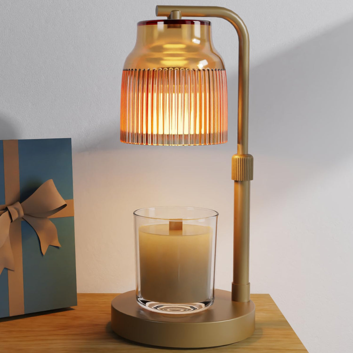 Candle Warmer Lamp with Timer Dimmer Adjustable Height H731