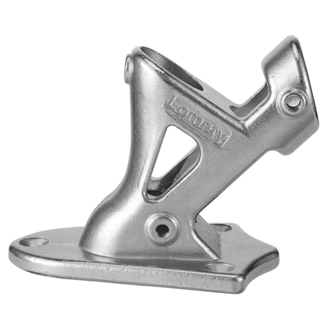 Stainless Steel Heavy Duty Flag Pole Holder Wall Mount Bracket 2 Positions C4120