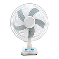 16-Inch 3 Speed 5 Blades Pedestal Fan White J199