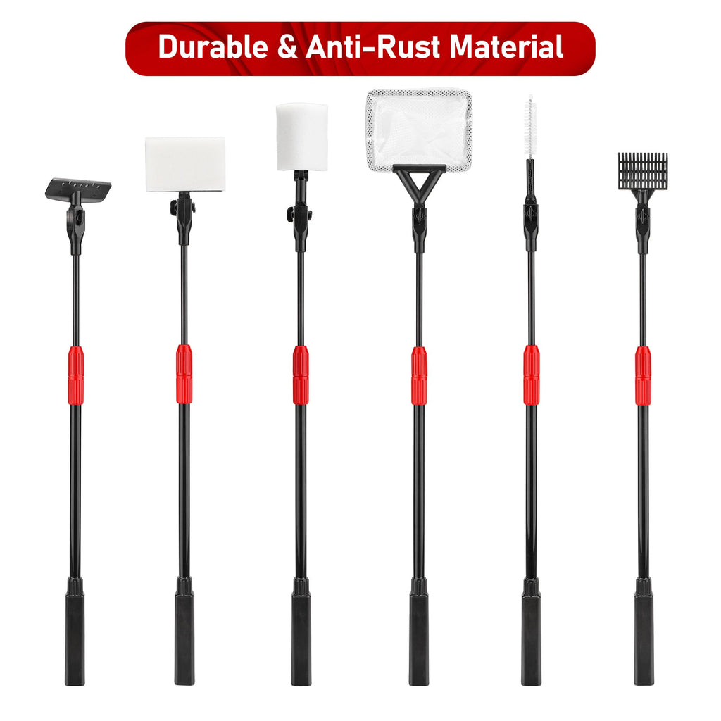 6 in 1 Aquarium Cleaning Tool Algae Scraper K103281
