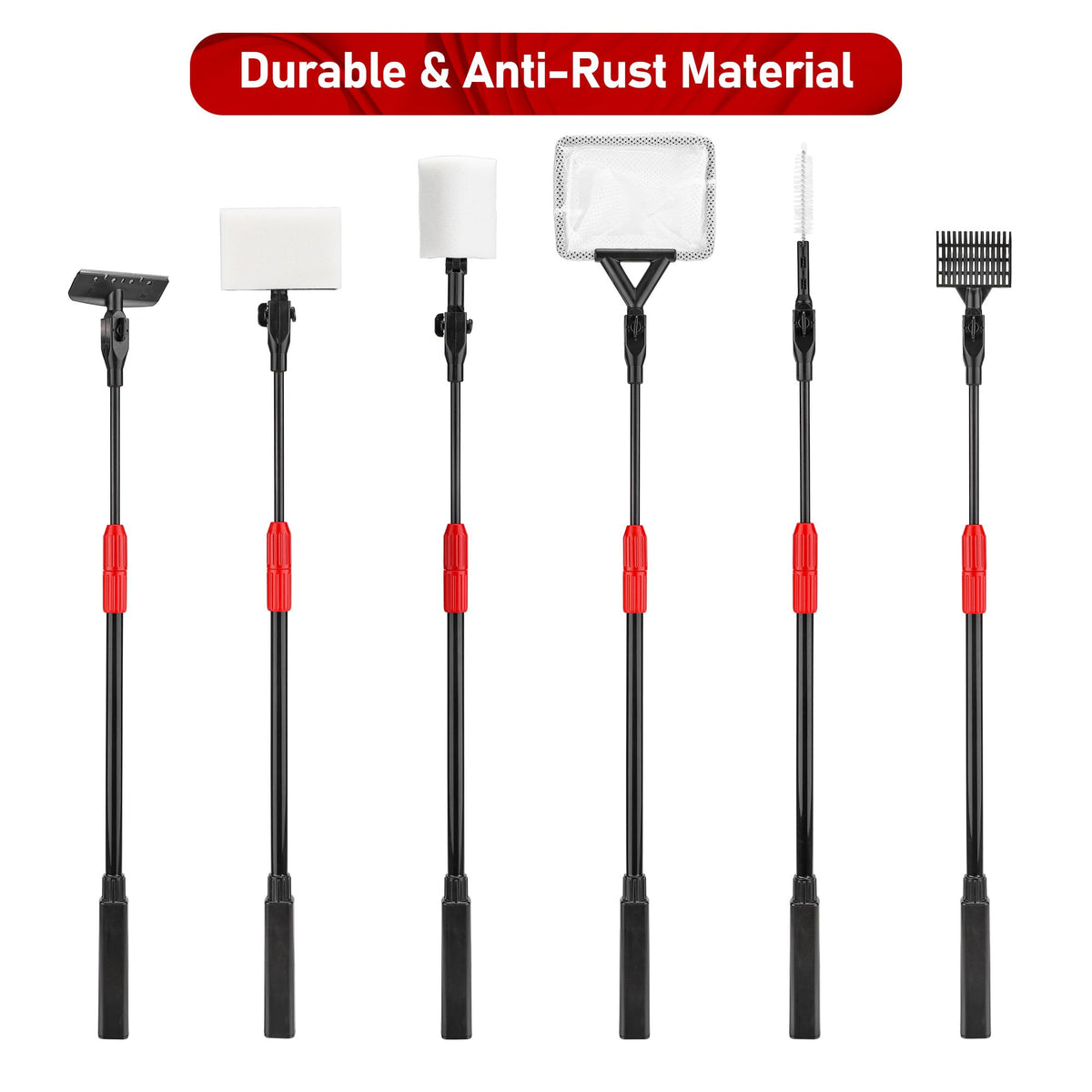6 in 1 Aquarium Cleaning Tool Algae Scraper K103281