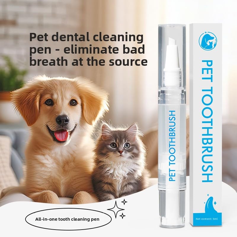 Pet Teeth Cleaning Pen 2-Pack with Soft Brush Head Y104