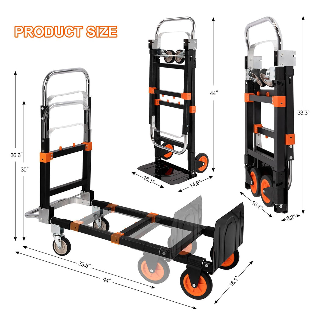 3-in-1 Folding Hand Truck Dolly E37537
