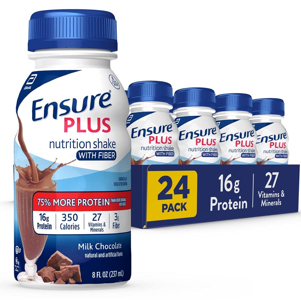Milk Chocolate Nutrition Shake, 16 Grams of Protein, 8 Fl Oz (Pack of 24) Q1617