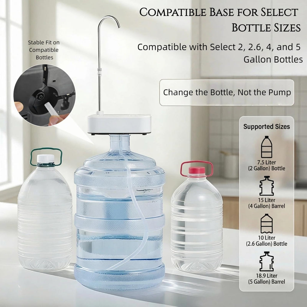 Electric Desktop Water Dispenser Pump for 5 Gallon Bottle E446712