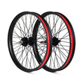 20"/26" Heavy Duty Bike Wheelset, Front and Rear, 12 Gauge 48 Spokes, Double Wall Aluminum Alloy Disc Brake MTB D94709