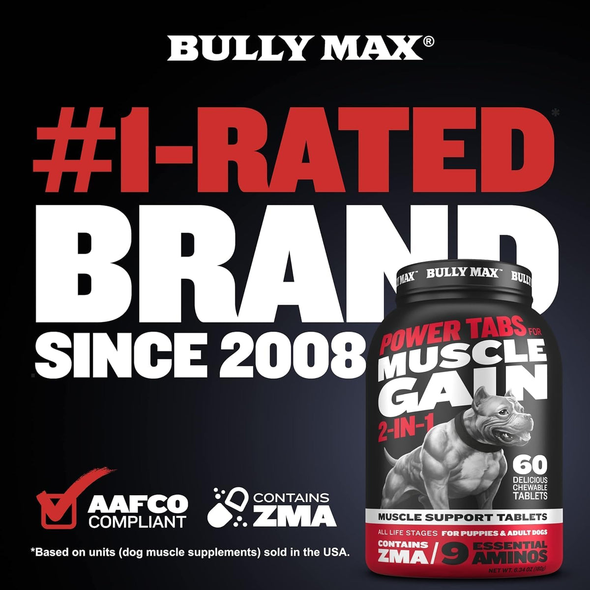 Liquid Dog Muscle Builder and Power Tabs Bundle G9368
