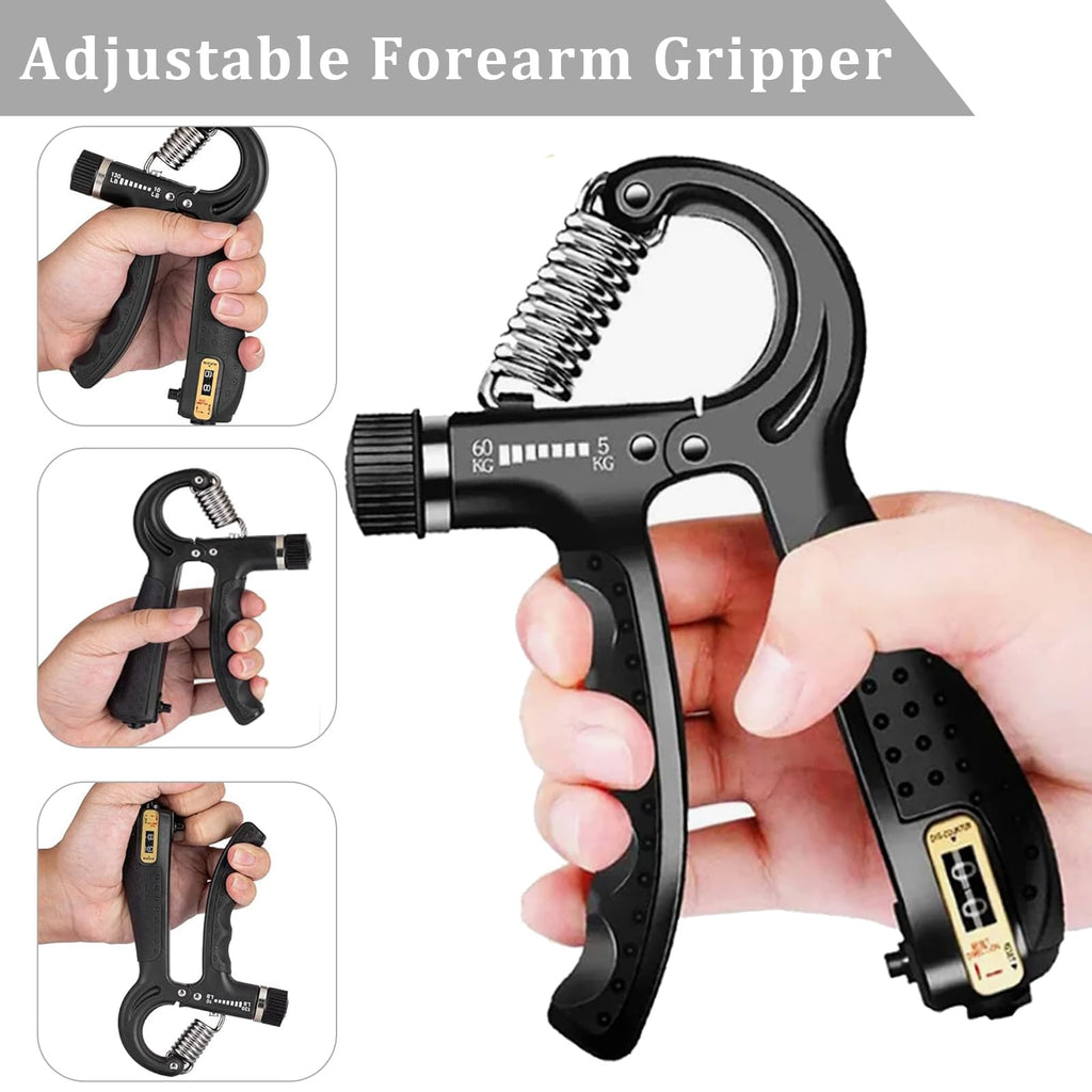 5 Pack Adjustable Hand Grip Strengthener J31873