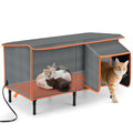 Heated Weatherproof Insulated Cat House W601