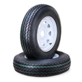 Trailer Tire Wheel ST205/75D15 6PR 101L 5X4.5 White Spoke Pk2 X247082