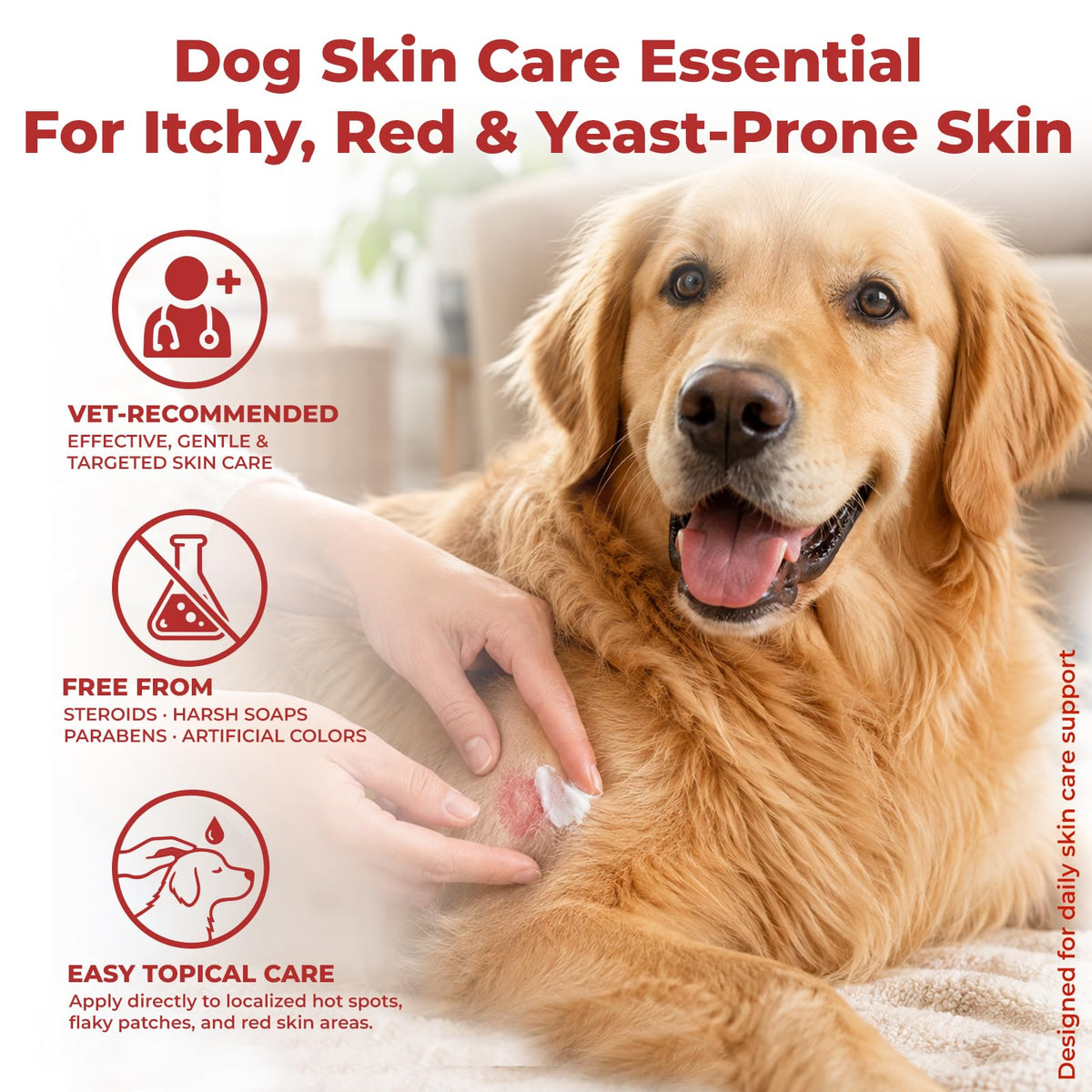 Dog Yeast Infection Treatment 4.23oz I193