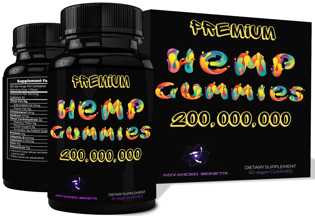 Hemp Gummies 60 Count Q858