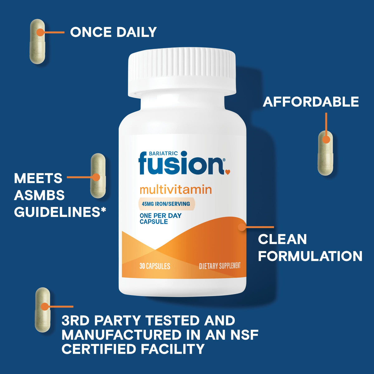 Multivitamin with Iron 30 Count C9846