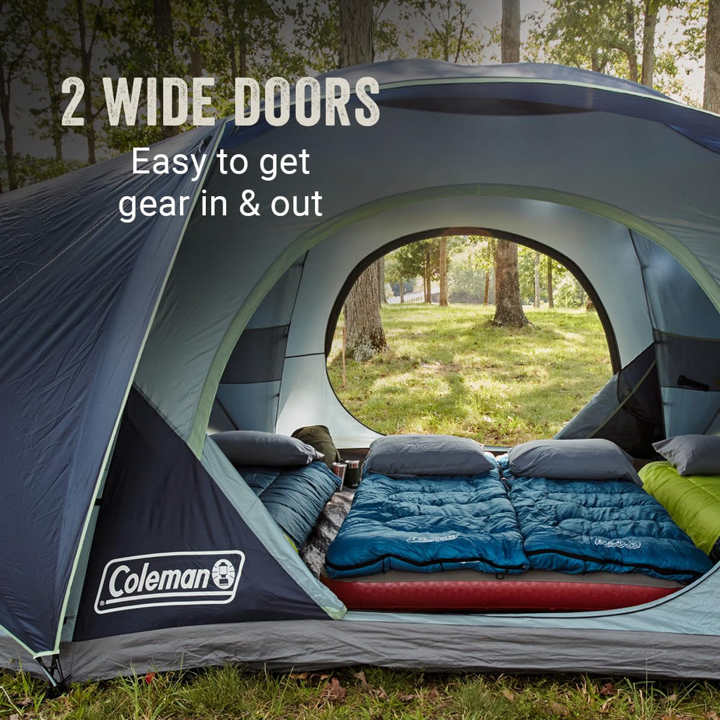Large Family Tent with Rainfly & Carry Bag L42354