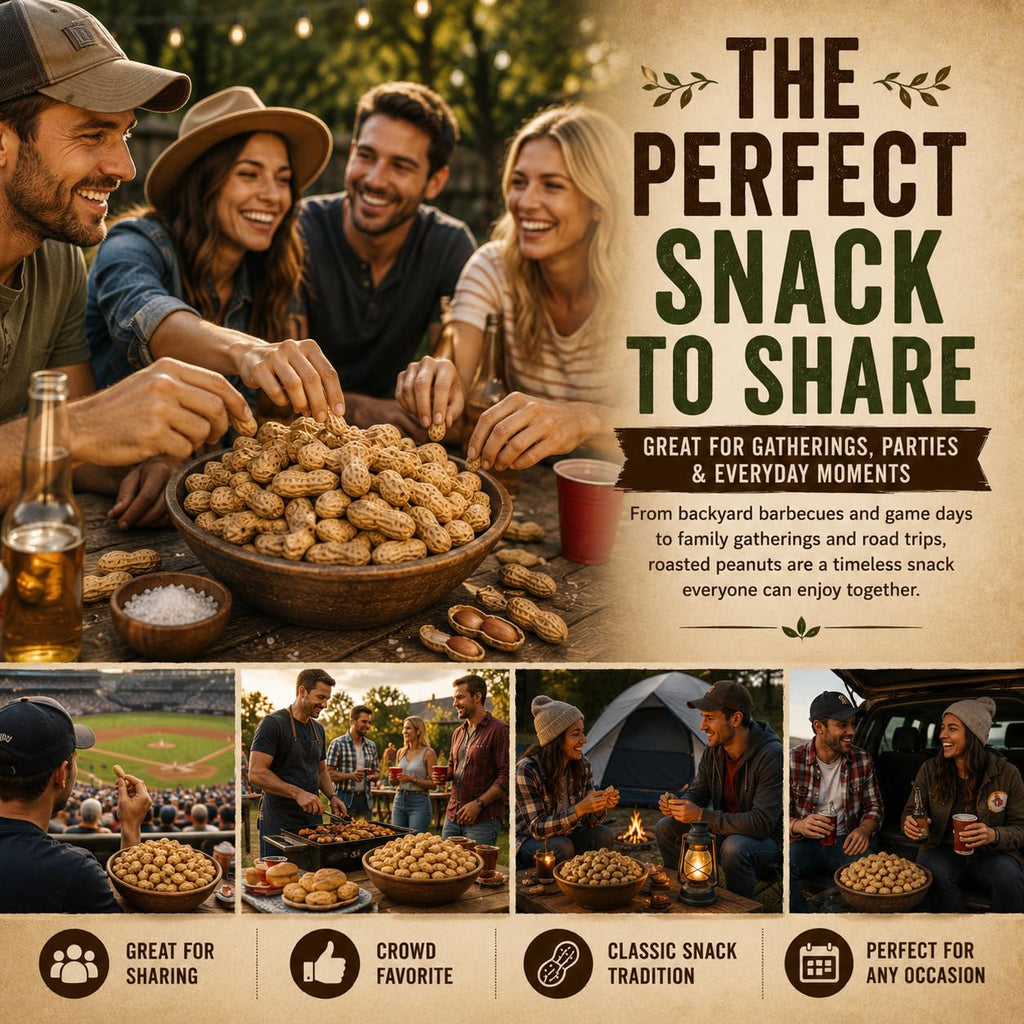 Roasted Salted Peanuts In Shell 4 LB J6223
