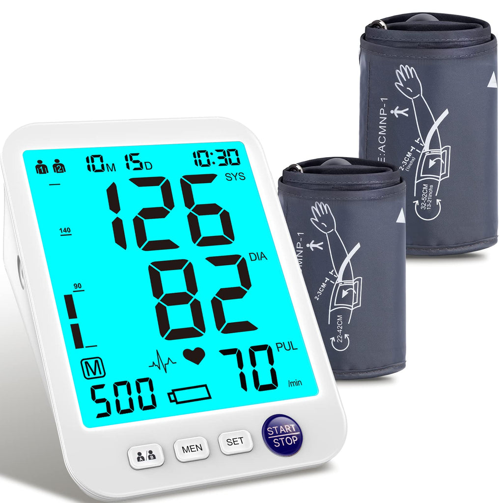 Blood Pressure Monitor 2 Cuff Sizes W73316