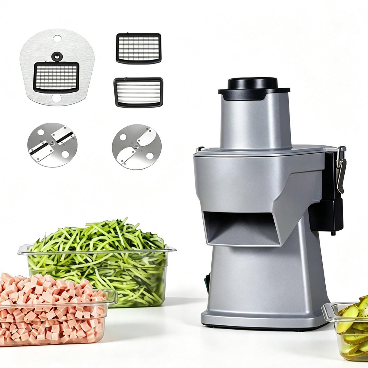 4 in 1 200W Electric Vegetable Chopper Slicer Dicer Shredder D4387