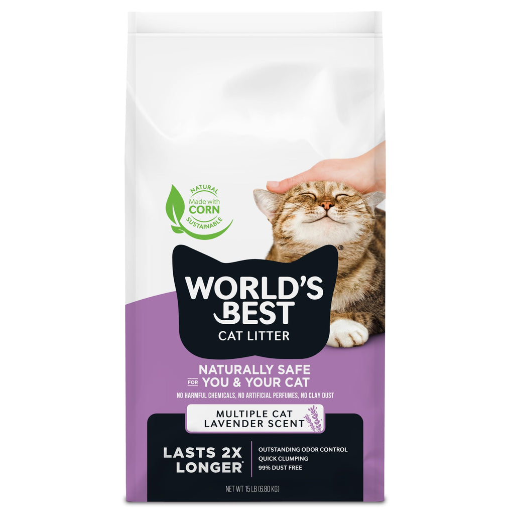 Lavender Cat Litter 15 lb Bag H60151