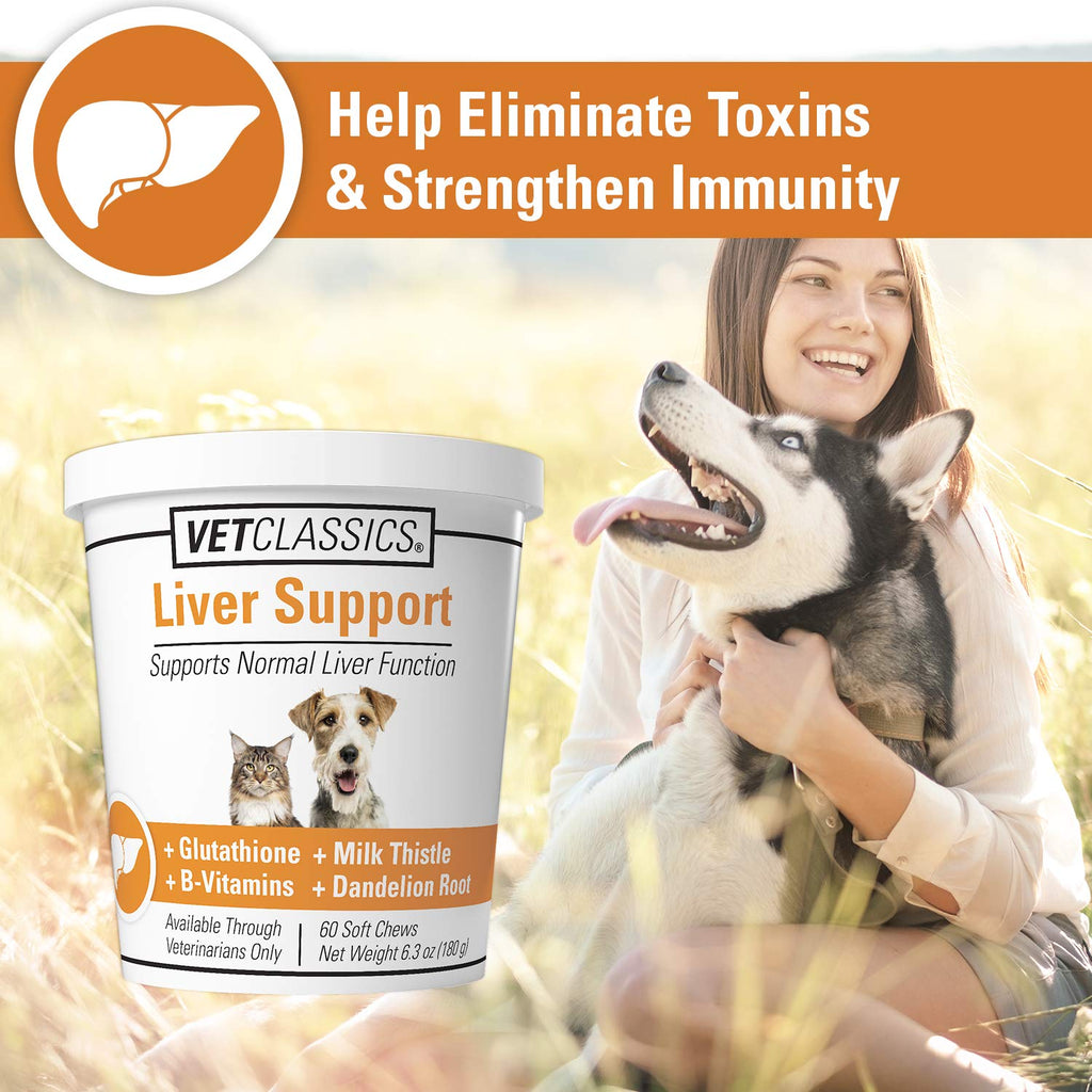 Liver Support Pet Health Supplement 60 Ct D369115
