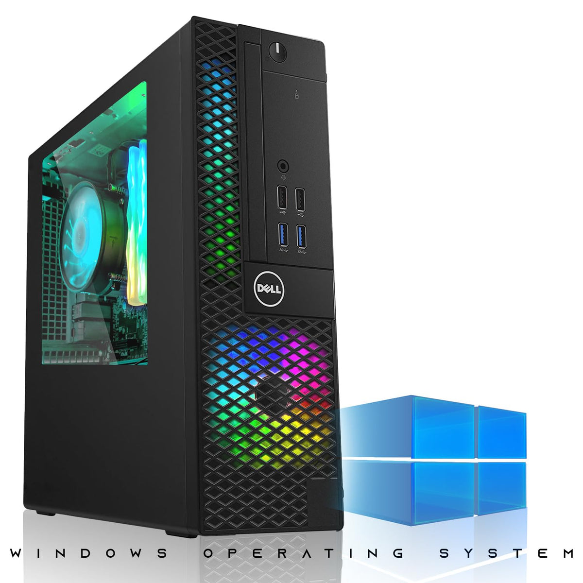 Intel Core i5 32GB RAM 2TB SSD Desktop PC with 24 Inch Curved Monitor G831386