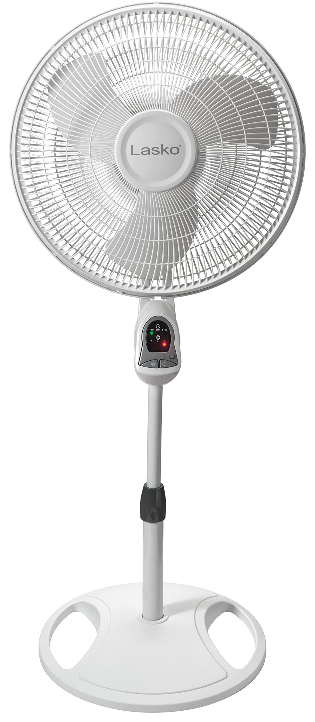 12" Utility Fan and 16" White Oscillating Pedestal Stand Fan with Remote K797899