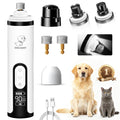 Silent Cordless Dog Nail Grinder with 3 Adjustable Speeds Z608